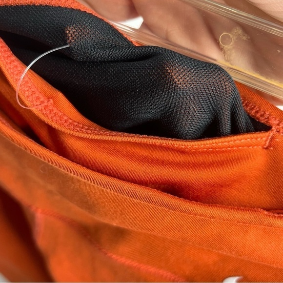 Nike Dri-Fit Size XS 7" Biker Compression Shorts Burnt Orange - Picture 5 of 5